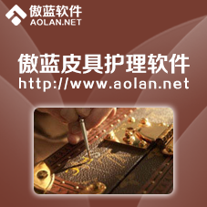 傲蓝皮具护理管理软件